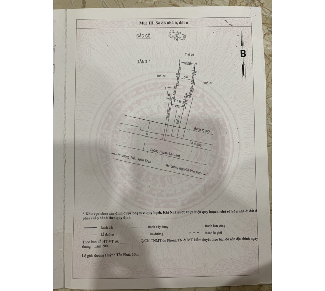 MẶT TIỀN 144 Huỳnh Tuấn Phát, Tân Thuận Đông, Q7